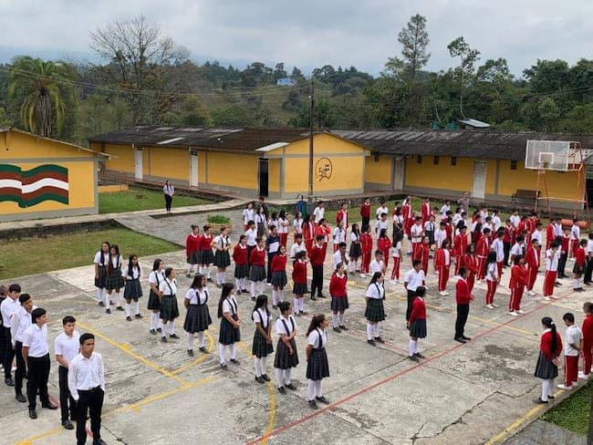 El secretario de Educación de Boyacá, Eddy Reyes Grisales, afirmó que la meta en el departamento es tener 128.000 estudiantes matriculados.  / Foto: Suministrada