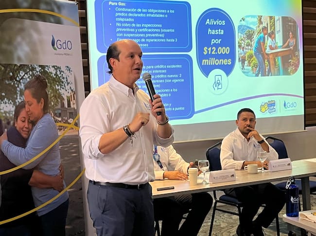 Carlos Buitrago, Gerente General GDO, reveló que después del terremoto, se suspendió el servicio de gas natural a más de 50 mil usuarios. Hoy, luego del plan de restablecimiento, quedan por gasificar 541 usuarios.