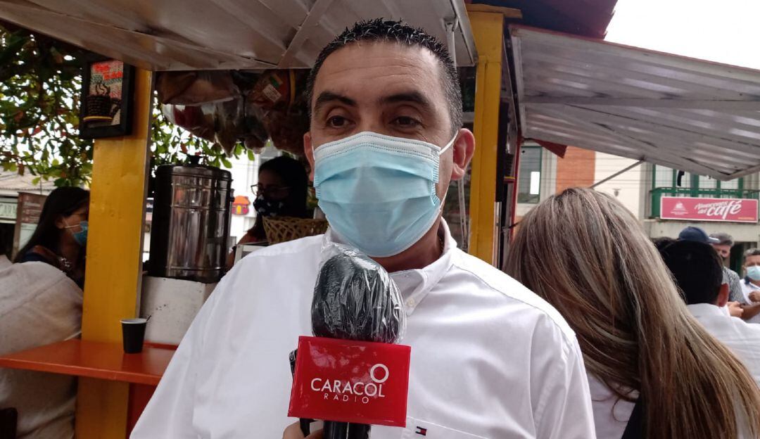 Alcalde de Palestina, Mauricio Jaramillo Martínez