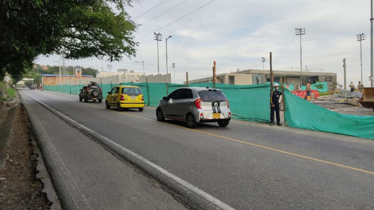 Ojo hay cierre parcial en la vía al mar