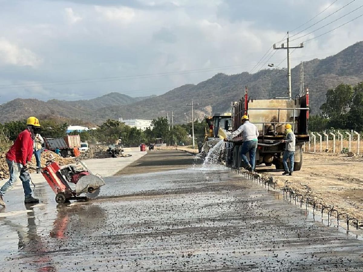 Ruta del Sol II reducirá el tráfico a un solo carril en la vía a Bureche, en Santa Marta