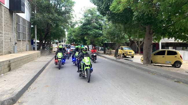 Policía de Barranquilla reporta 66 capturados y nueve armas de fuego incautadas el fin de semana. Foto: Policía de Barranquilla.