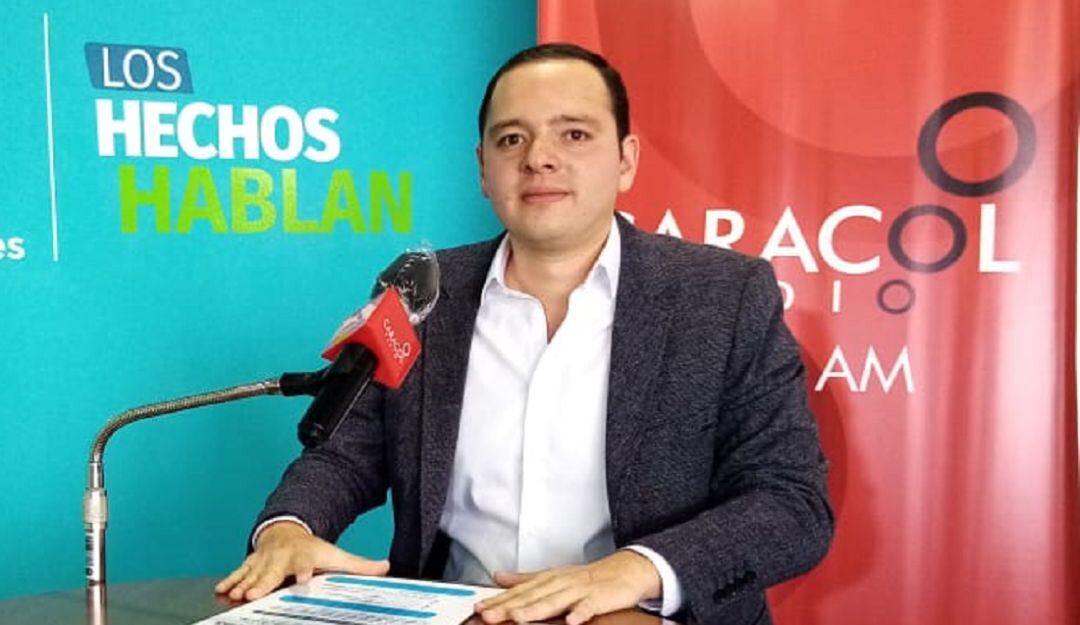 Alcalde de Manizales Carlos Mario Marín Correa