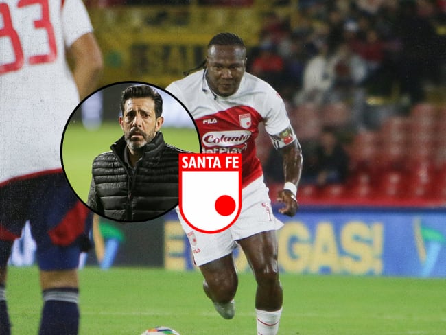 Hugo Rodallega habló sobre Jorge Bava en Independiente Santa Fe / Colprensa