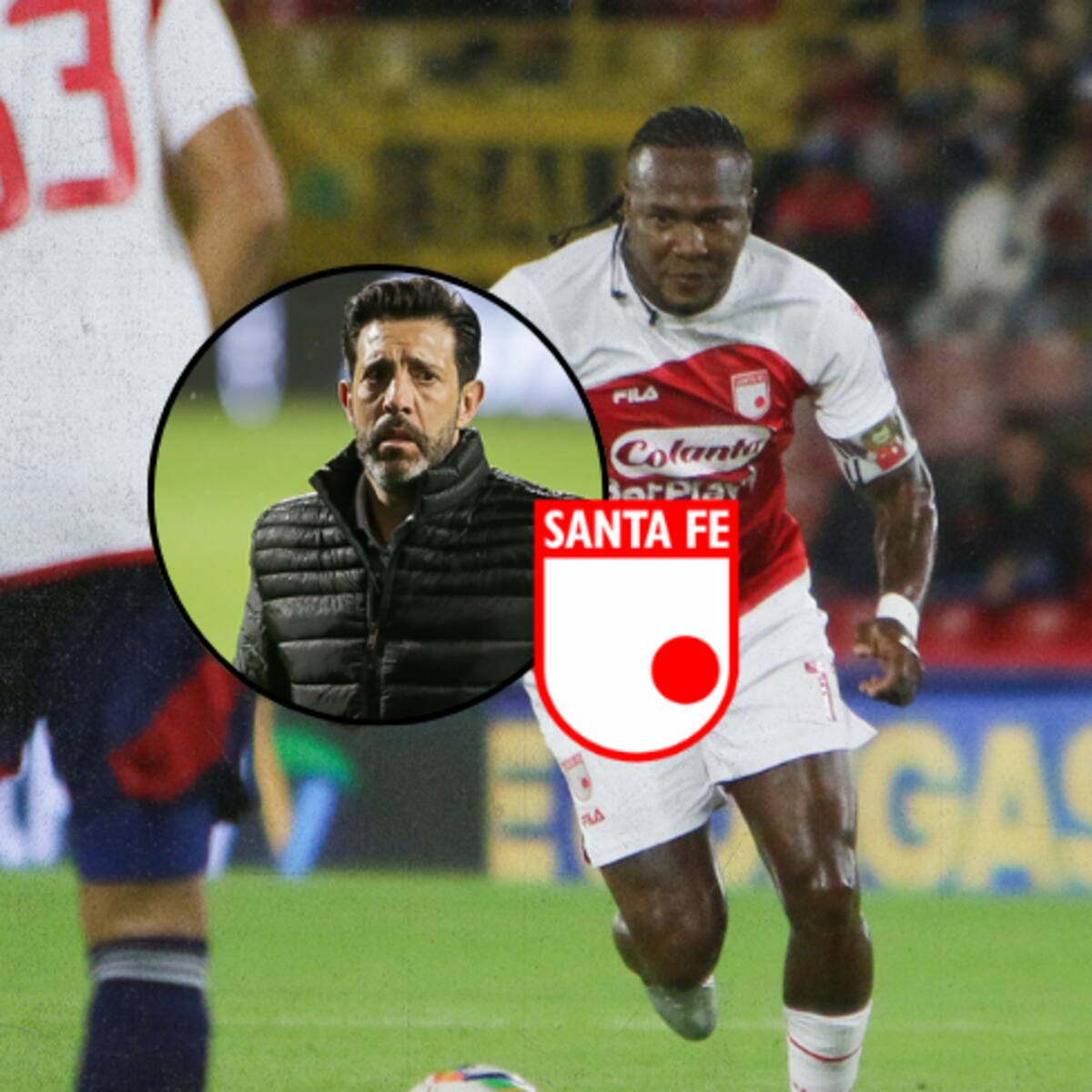 Hugo Rodallega defiende a Jorge Bava y lanza dura crítica contra los jugadores de Santa Fe