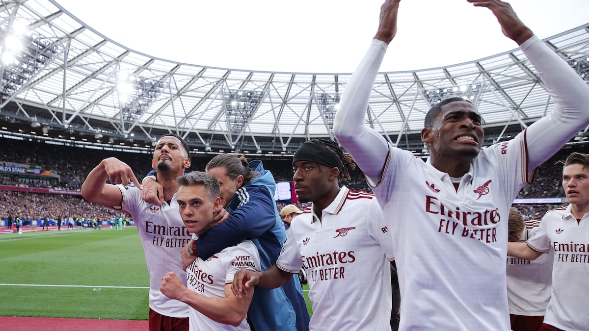 El Arsenal queda al borde de volver a ganar la Premier League: Así va la tabla de posiciones