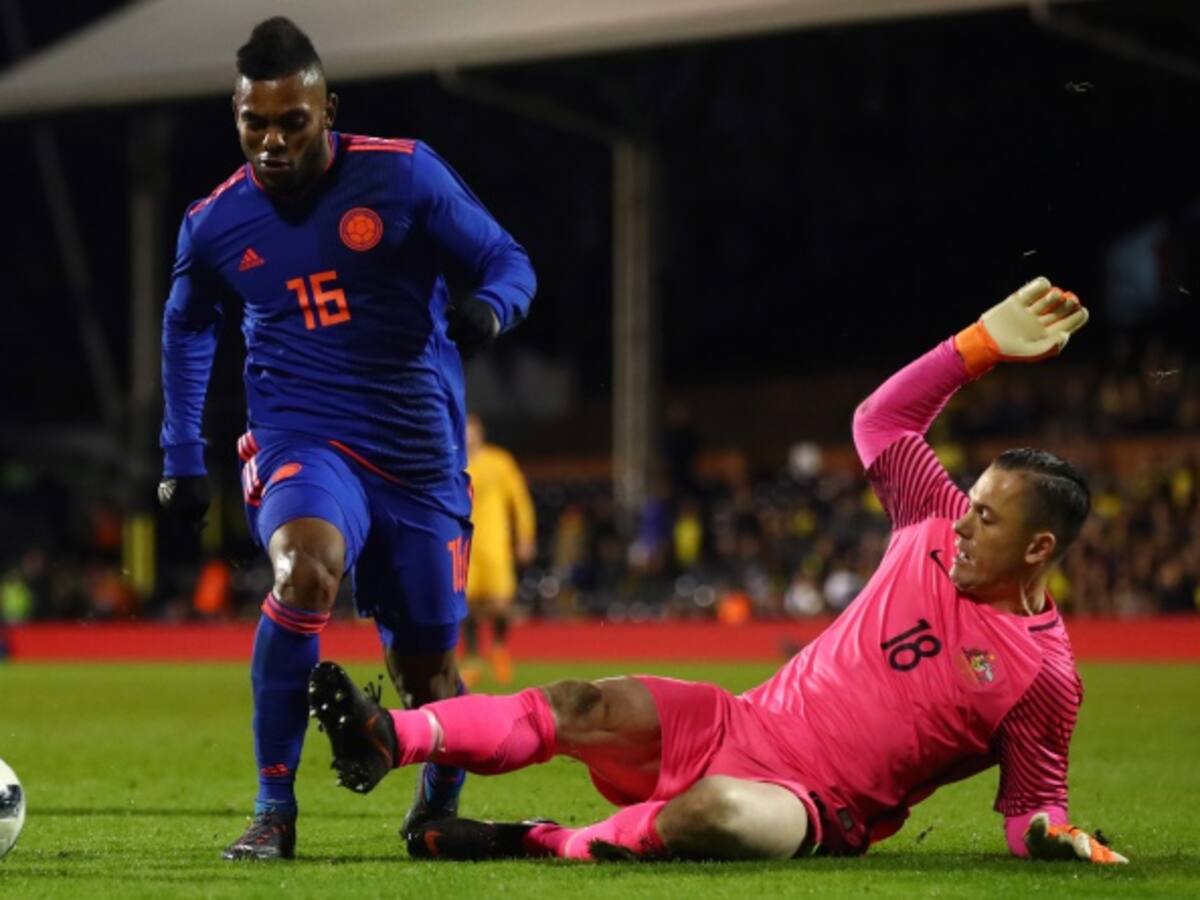 Colombia empata y Borja se hace viral