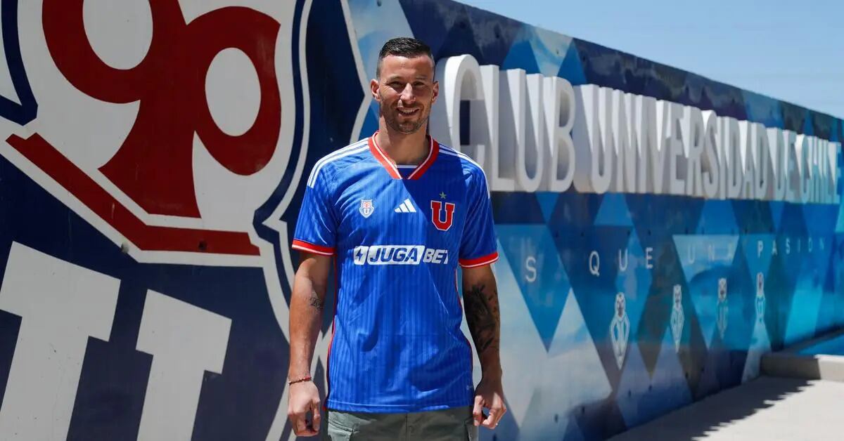 Luciano Pons, nuevo jugador de la Universidad de Chile / Foto: Universidad de Chile