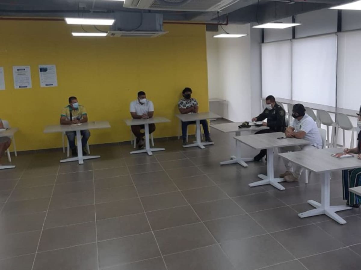 Fortalecerán frentes de seguridad en el barrio La Victoria de Cartagena