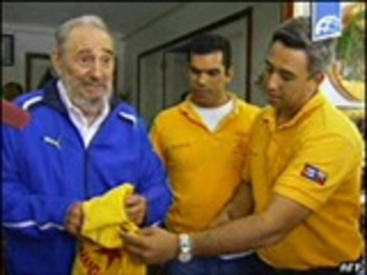 Fidel Castro reaparece en la televisión cubana