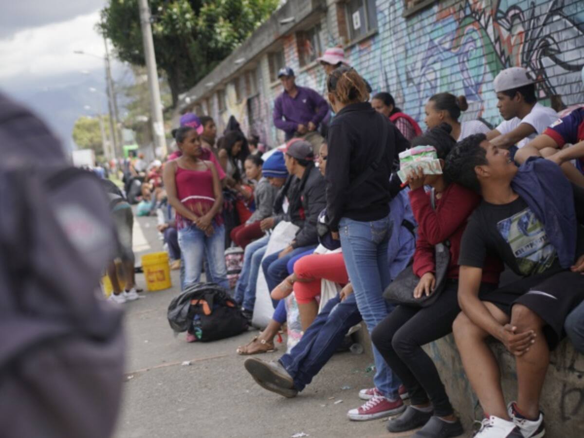 Venezolanos en Bogotá: No queremos que nadie nos mantenga
