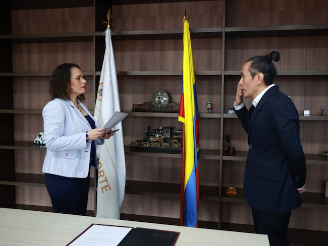 Jorge Enrique Ramírez Hernández se posesionó como Viceministro de Infraestructura