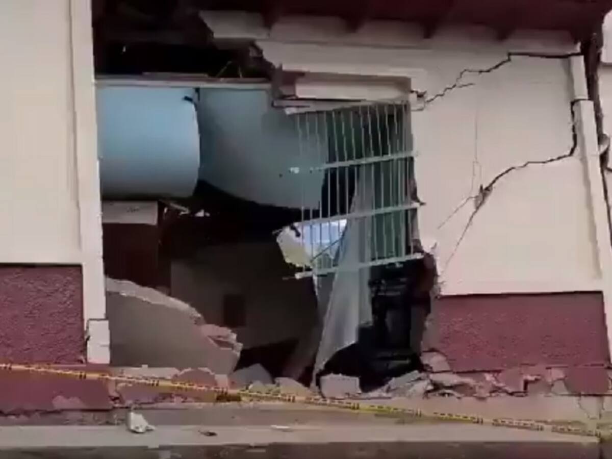 Emergencia en Convención por desplome de viviendas