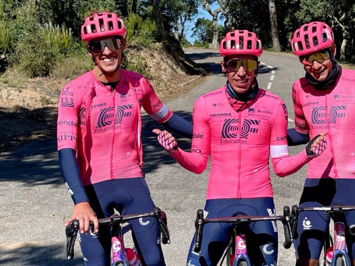 Tren colombiano del EF Pro Cycling: ‘Rigo’ Urán ya entrena de nuevo en Europa