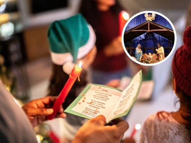 Este es el orden en que se celebra la Novena de Navidad Foto: Getty Images