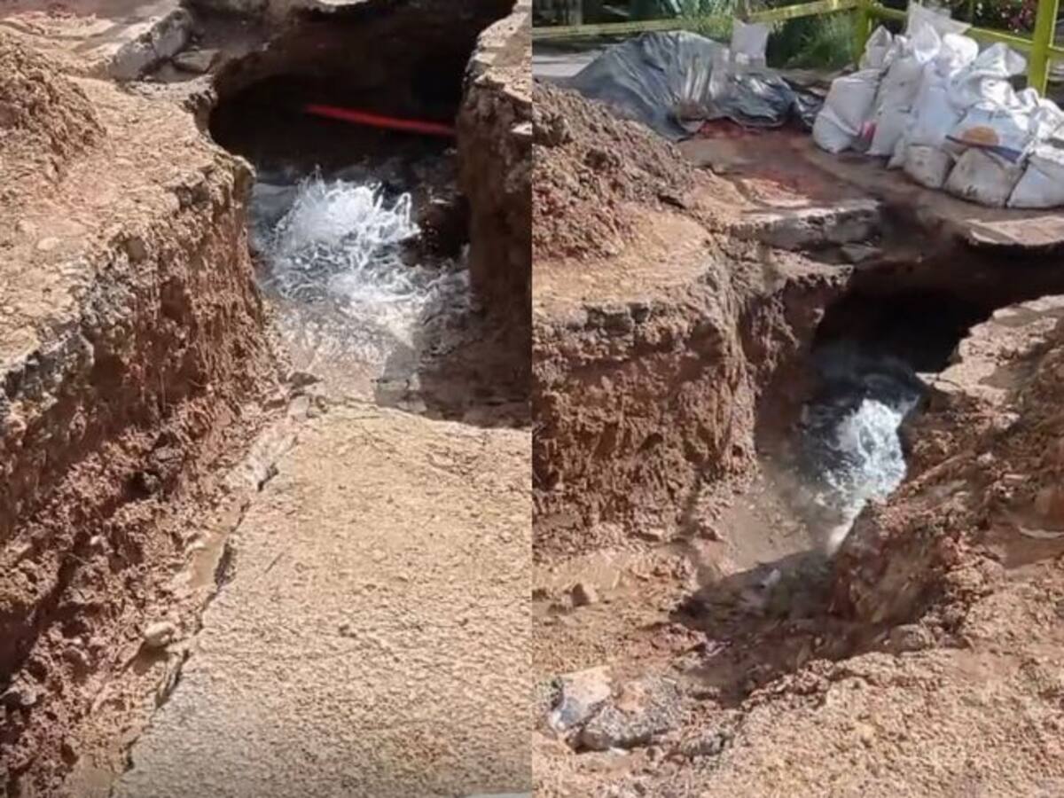 “Llevamos más de una semana sin agua”: comunidad de cinco barrios en Floridablanca