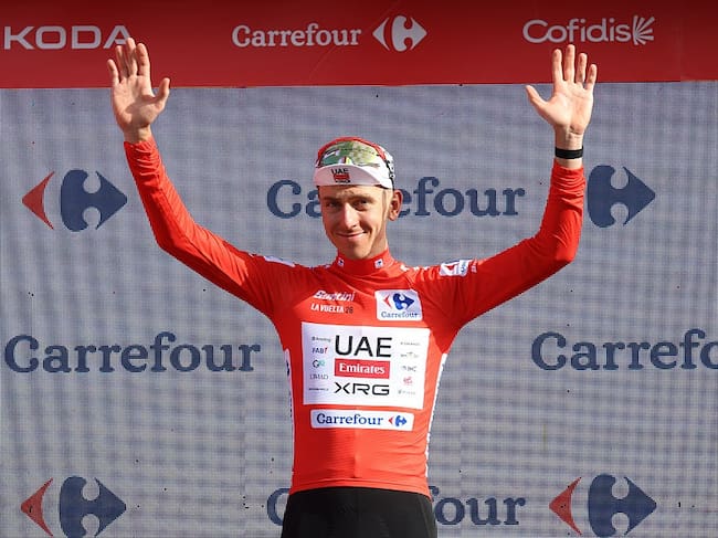 Tadej Pogacar, líder de la Vuelta España / Getty images