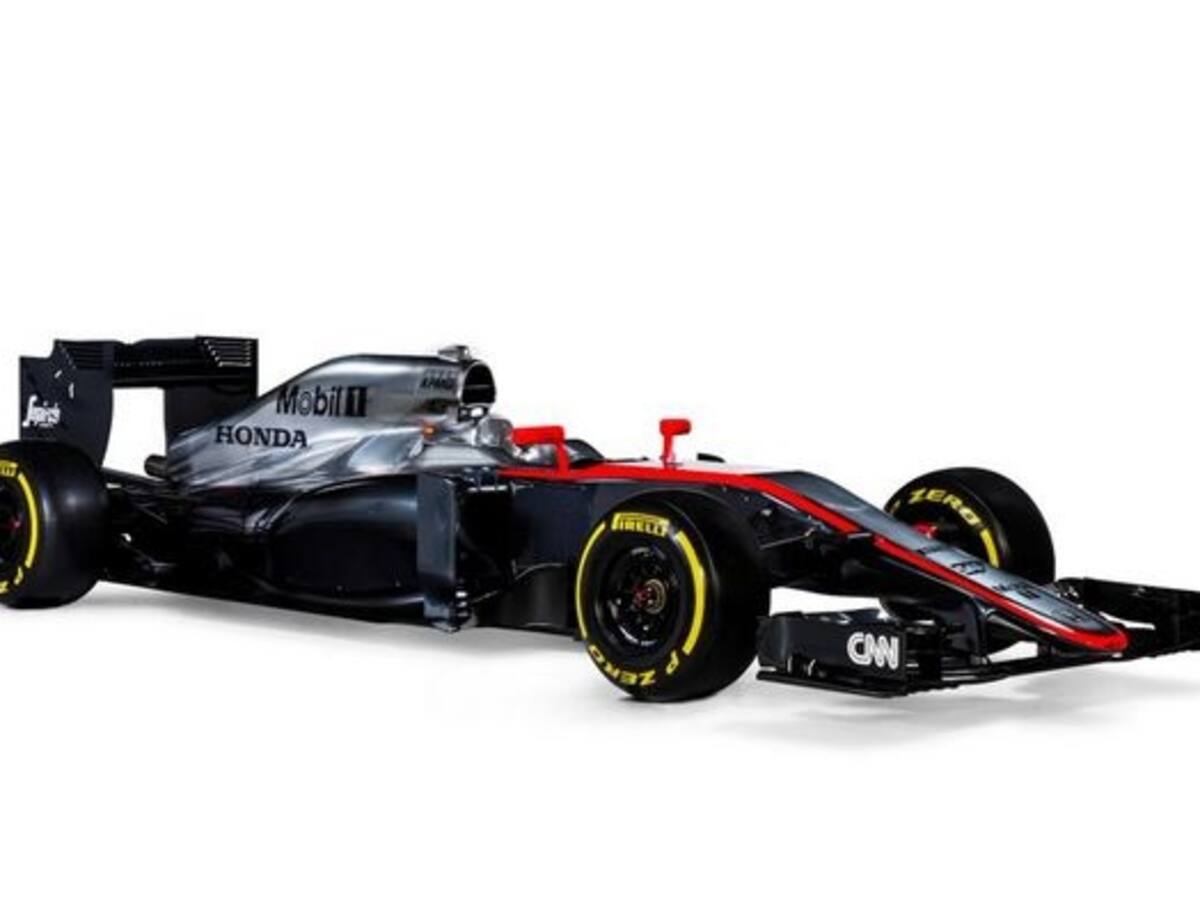 Así luce el MP4-30 que usará McLaren en la Fórmula Uno 2015