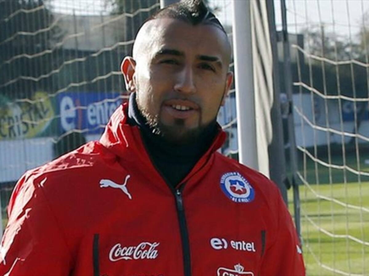 Arturo Vidal continuará disputando con Chile la Copa América