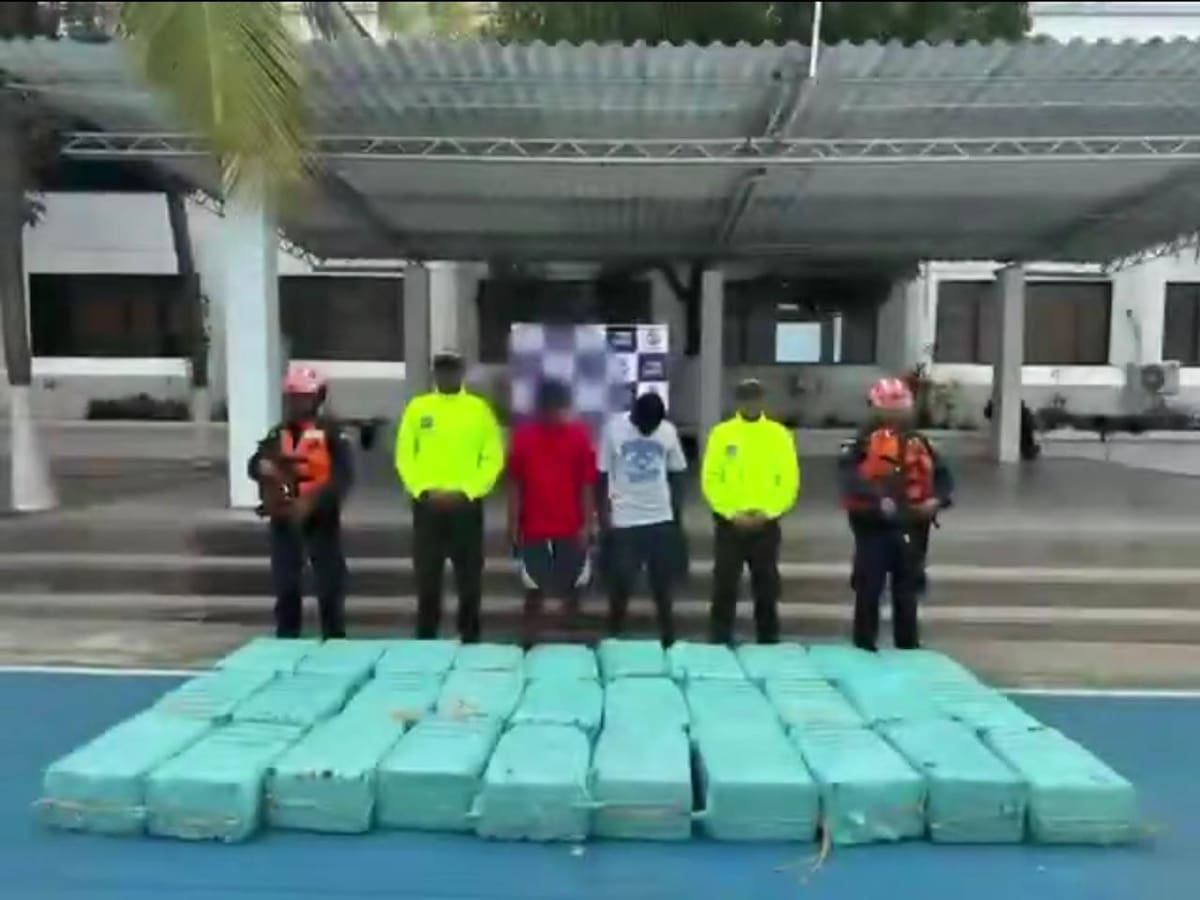 Incautaron 736 kilos de cocaína en alta mar que tenían como destino República Dominicana
