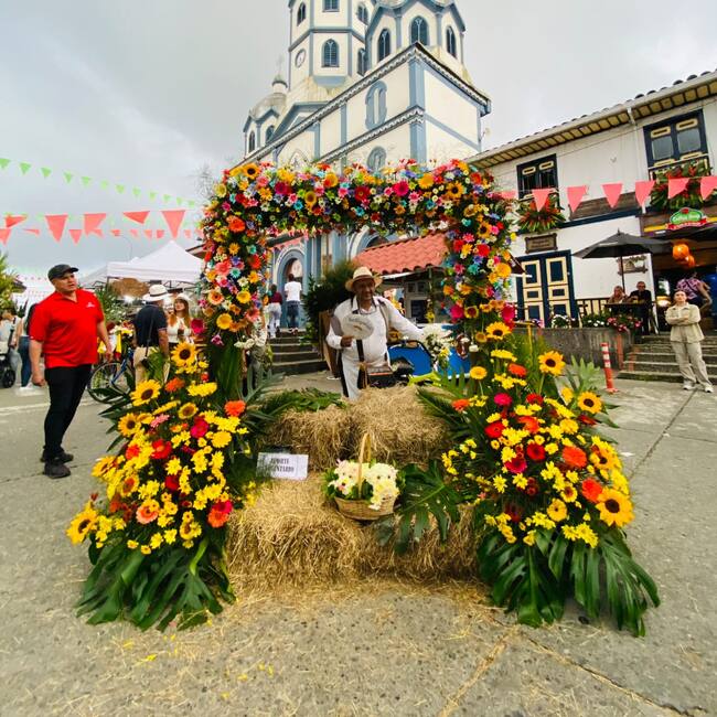 Festival Filandia un Solo Jardín se llevo a cabo el fin de semana en el colina iluminada del Quindío. Foto: Cortesía alcaldía de Filandia