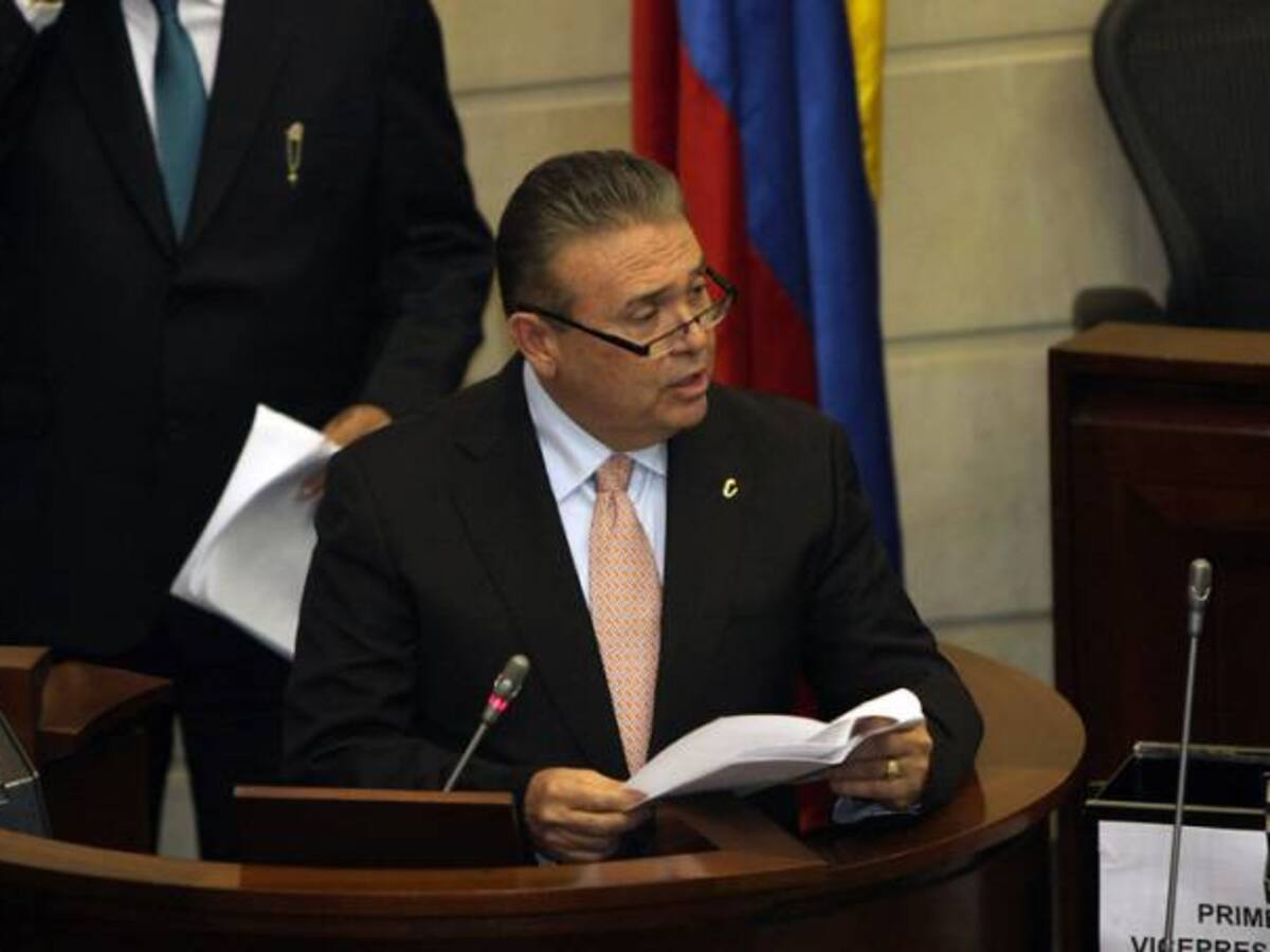 Medida de aseguramiento a ex senador Carlos Emiro Barriga