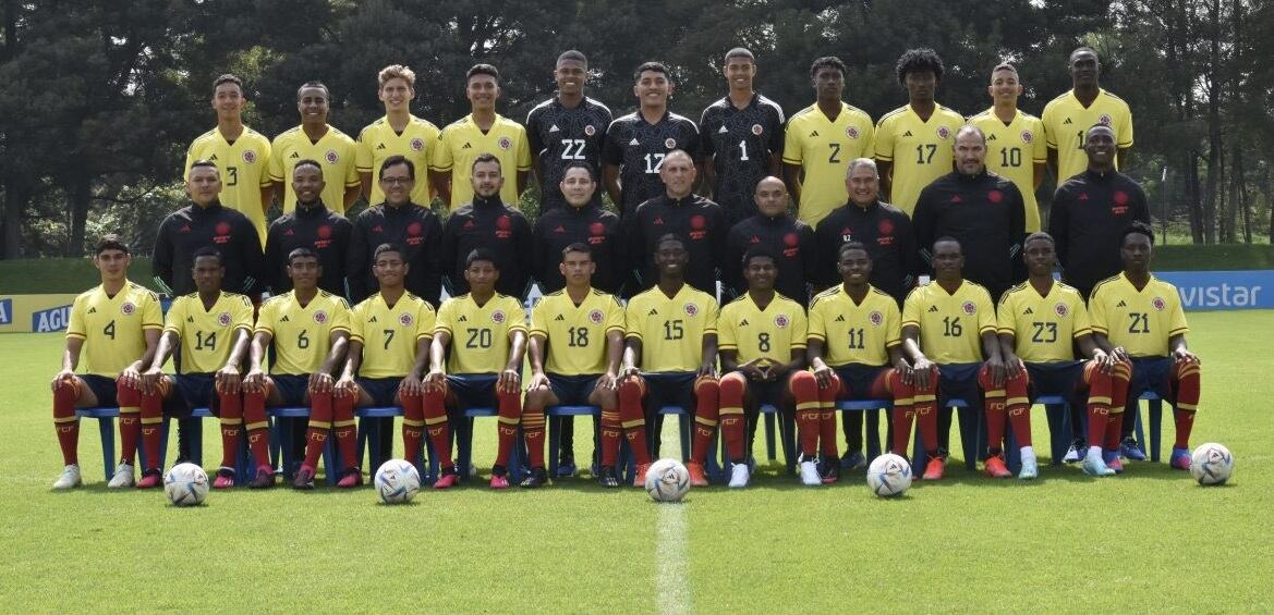 Selección Colombia Sub-17 que disputará el Sudamericano en Ecuador / FCF