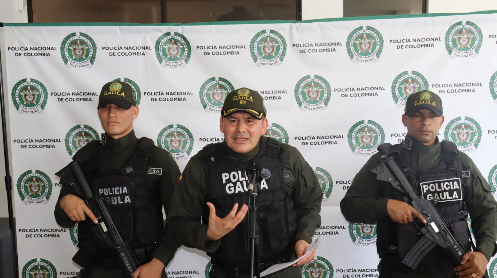 Director del Gaula, coronel Elver Vicente Alfonso Sanabria.