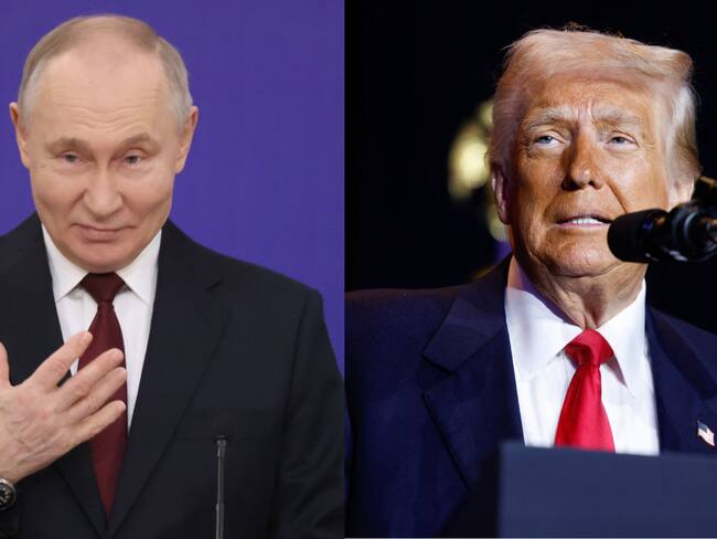 Vladimir Putin. FOTO: Contributor/Getty Images - Donald Trump. FOTO: Ting Shen / Getty Images
