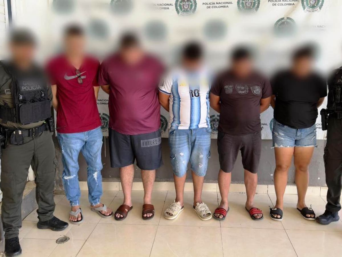 Cinco capturados por presuntas extorsiones en los Montes de María