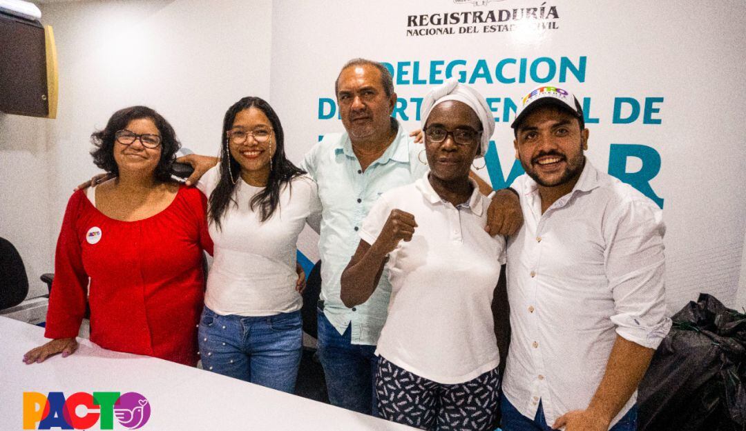 La lista la encabeza Dorina Hernández, líder afro del departamento