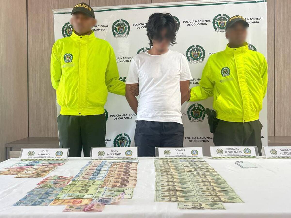 Capturado hombre por presunto hurto a extranjero en Cartagena