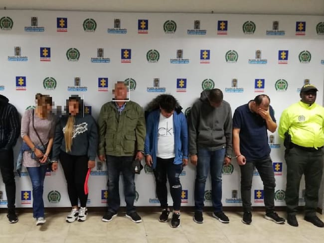 9 personas capturadas en operativo contra red de proxenetas en Medellín