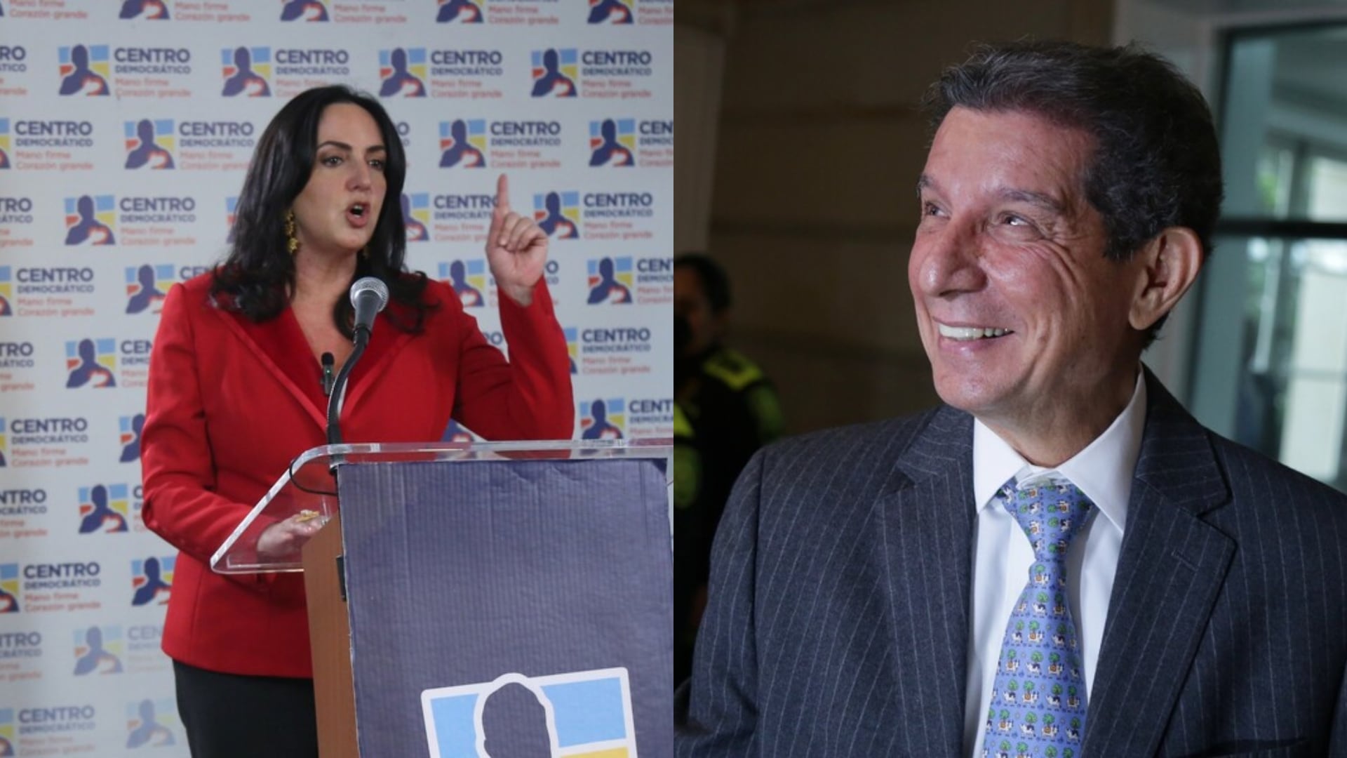 José Félix Lafaurie y María Fernanda Cabal