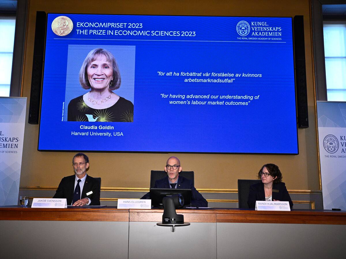 Nobel de Economía: Claudia Goldin obtiene el galardón por su trabajo aplicado a la mujer