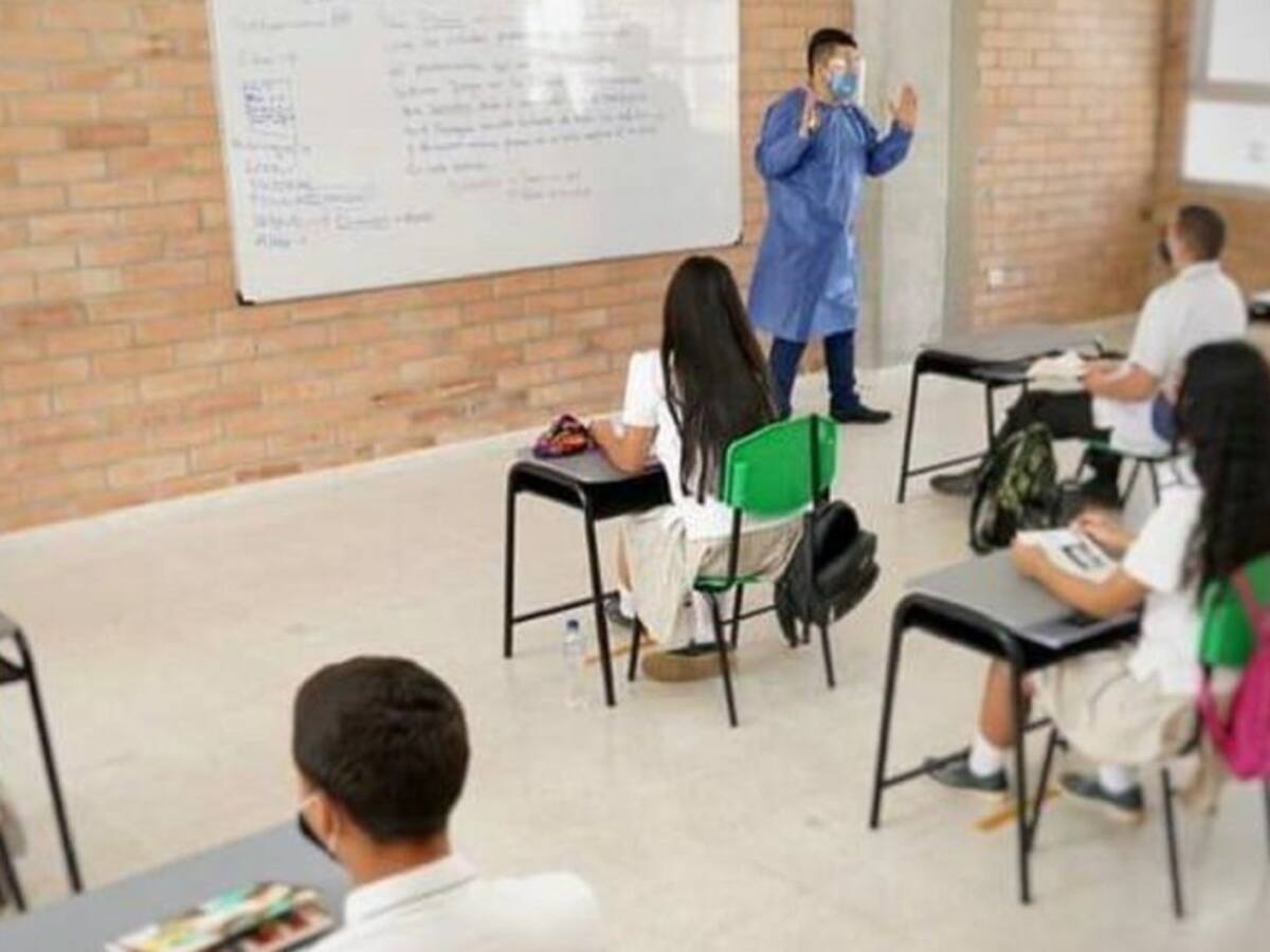 Destacan cifras de alternancia y matrículas para Caldas en 2021
