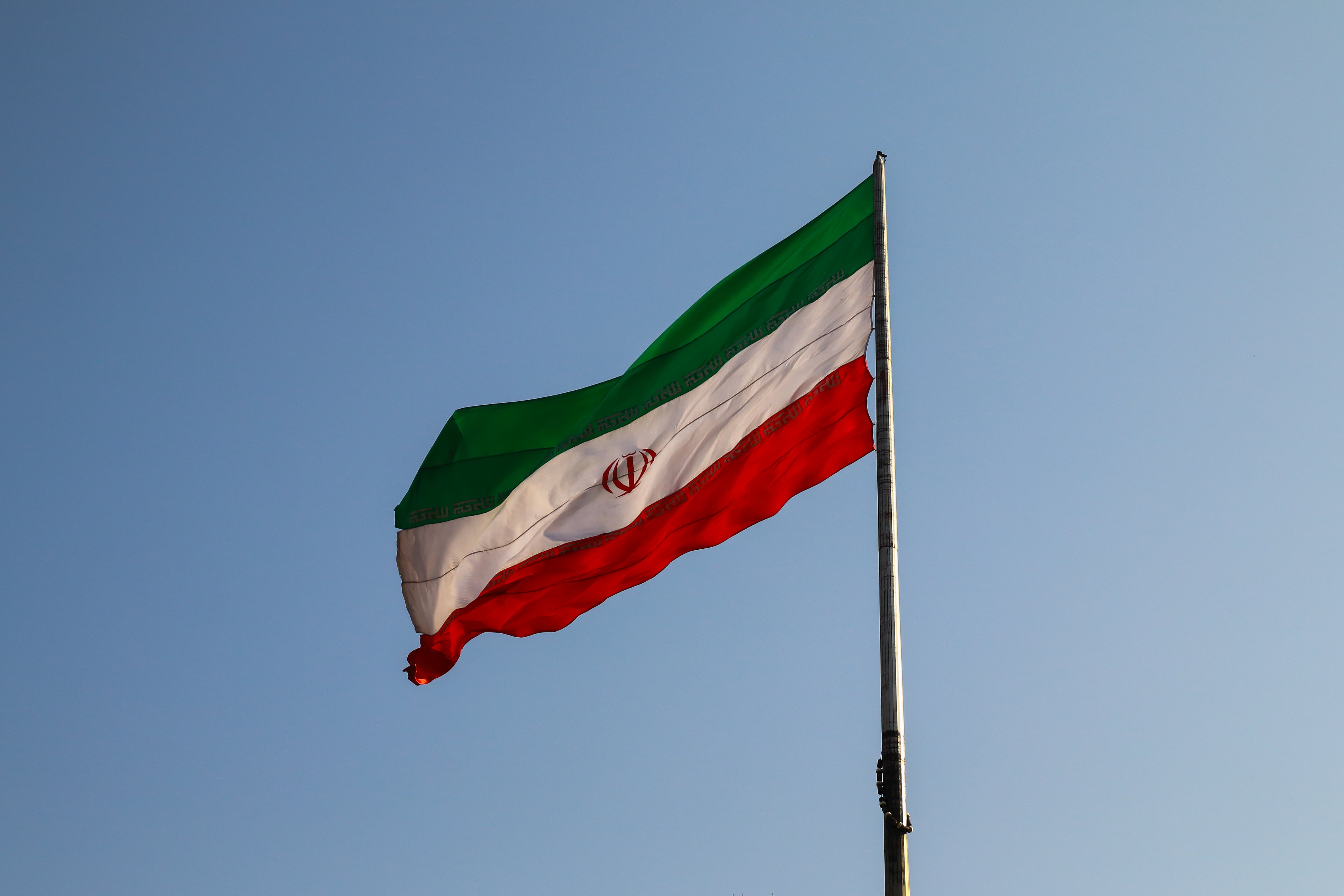 Bandera de Irán. Foto: Getty Images