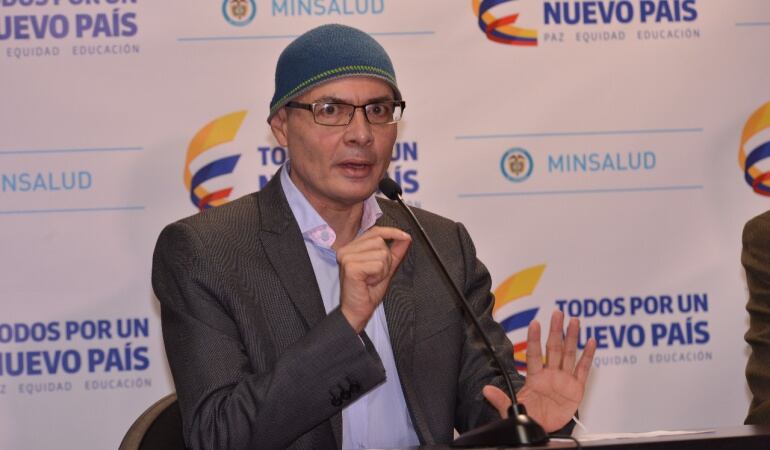 Ministro de Salud, Alejandro Gaviria
