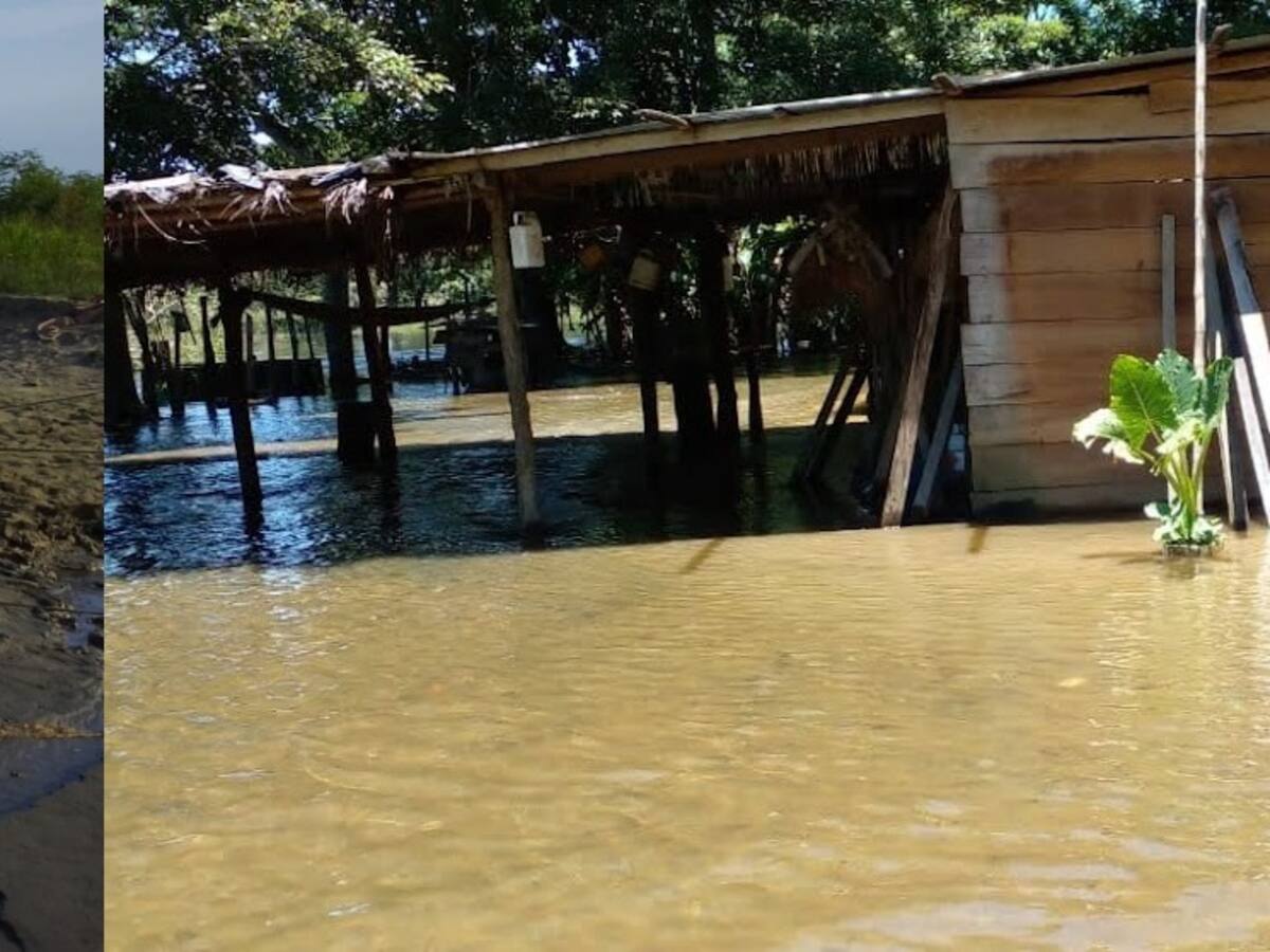 La Mojana sucreña afectada por la sequía en unos sectores y por inundaciones en otros
