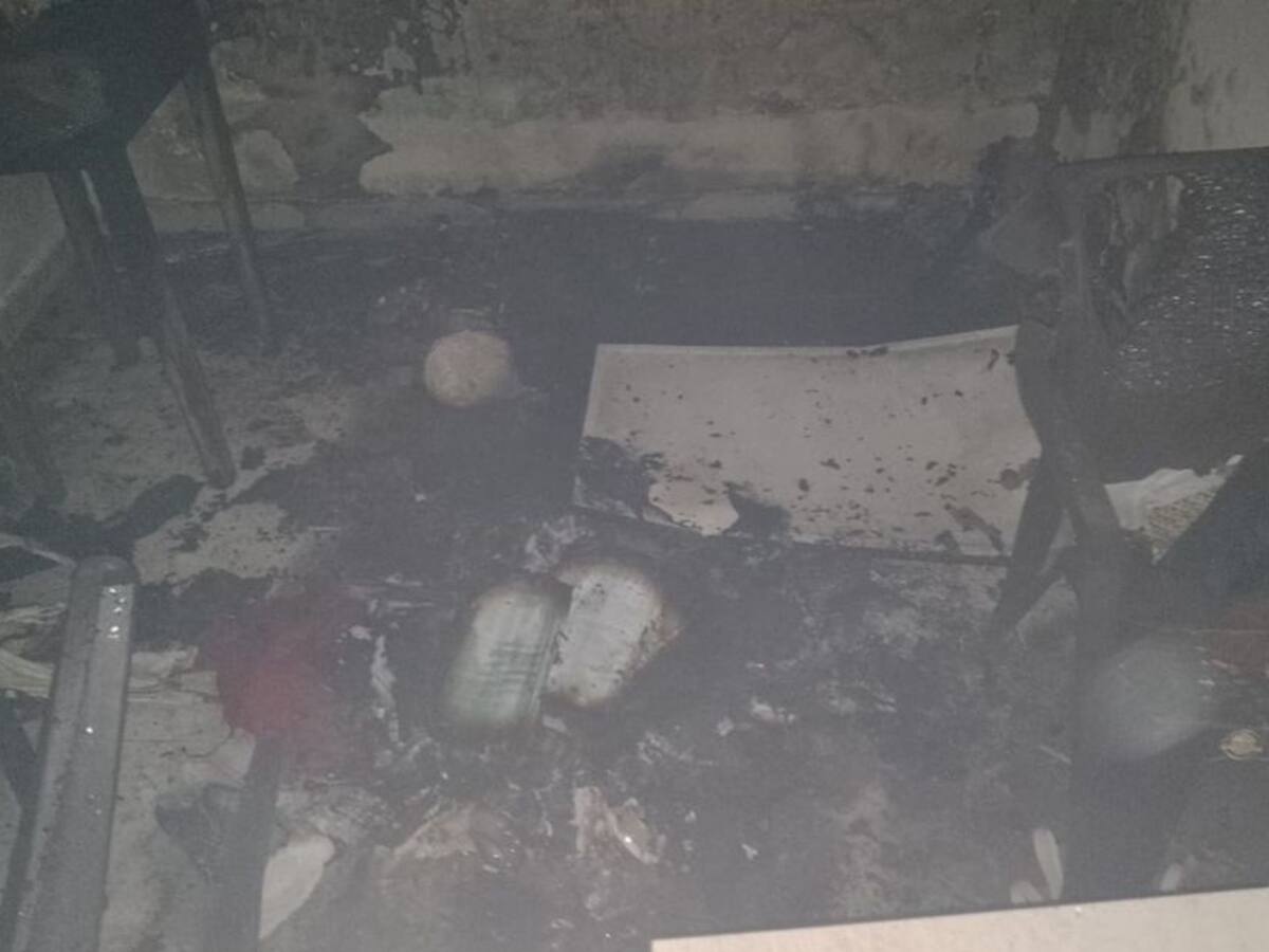 Incendio arrasó con un centro de esoterismo en Ibagué