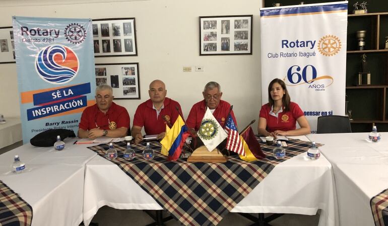 Presidentes de clubes Rotarios de Ibagué