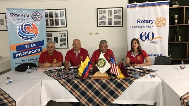 Presidentes de clubes Rotarios de Ibagué
