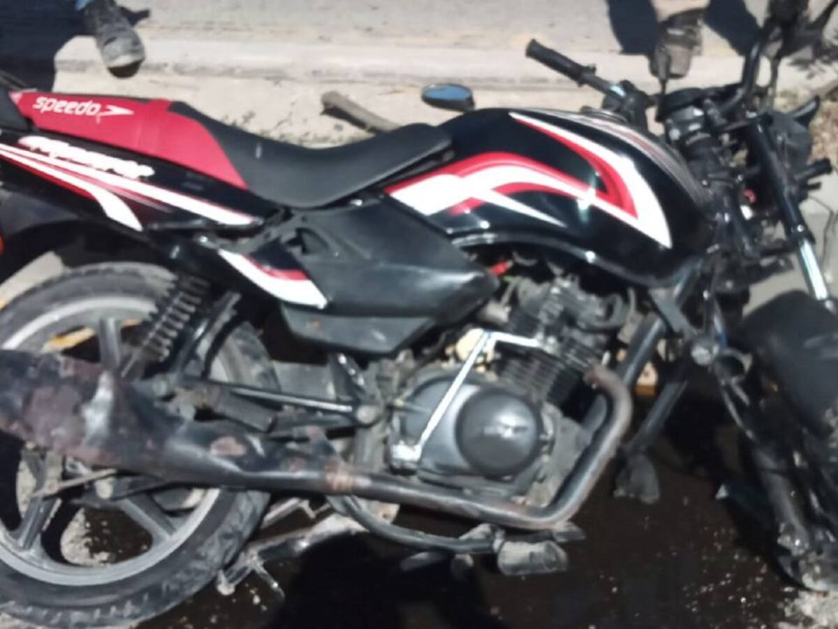 Tractomula arrolló a motociclista y lo mató en el acto en Cartagena