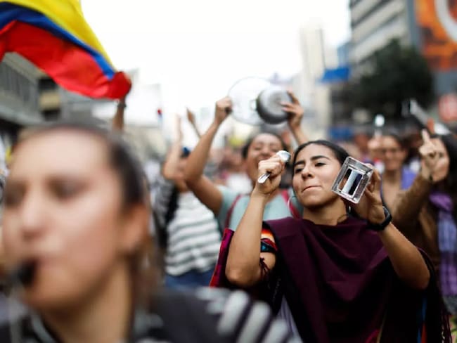 Ministerio Público acompañó protesta de comerciantes en Puerto Santander