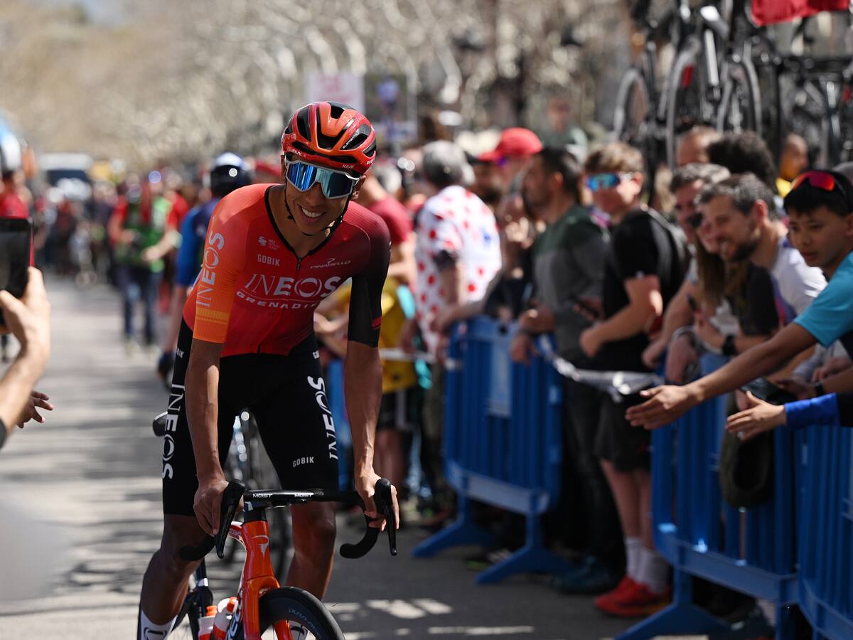 Egan Bernal brilla en la etapa reina de la Vuelta a Cataluña: segundo y se mete al podio