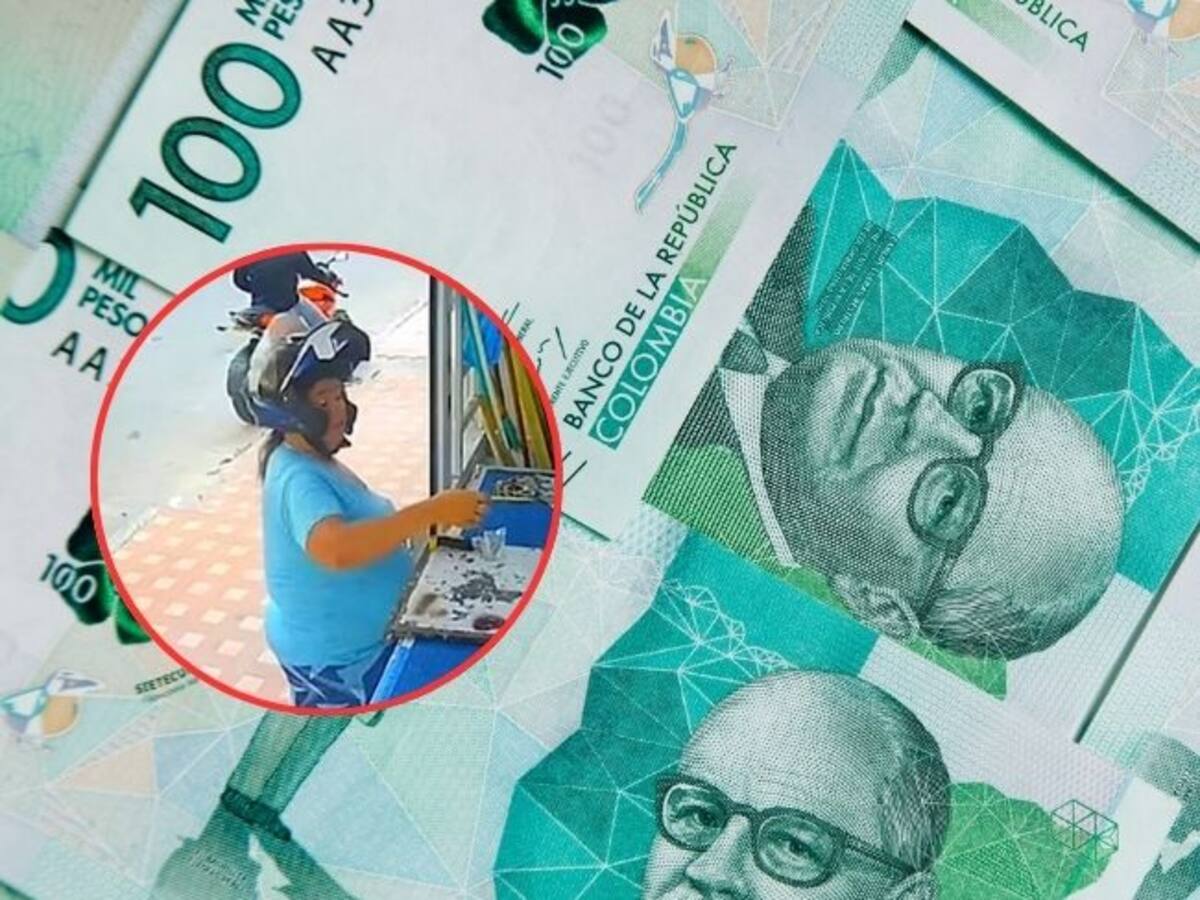 VIDEO | Así intentan estafar a comerciantes en Bucaramanga con billetes falsos de $100 mil