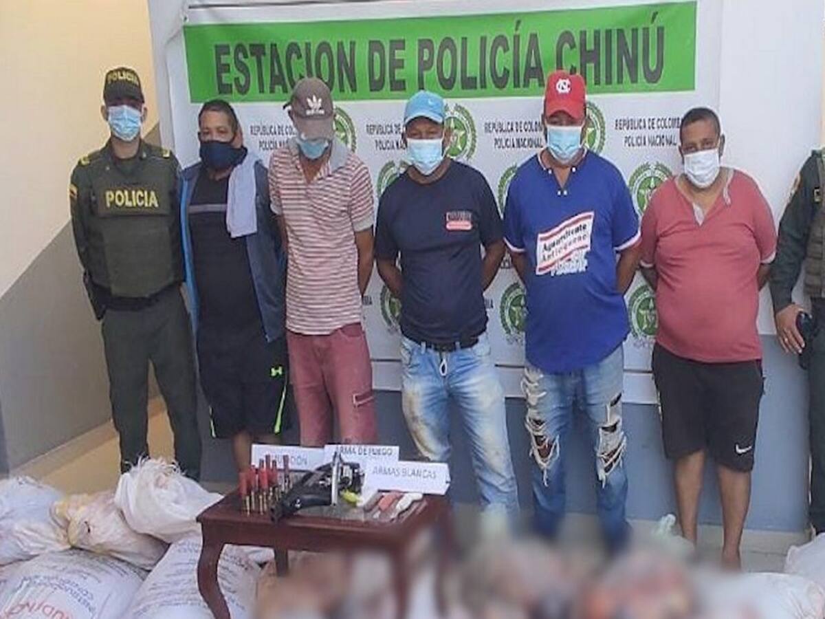 Cinco personas fueron aseguradas en Córdoba por el delito de abigeato