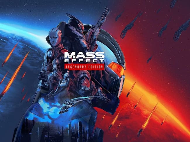 Portada del videjuego Mass Effect Legendary Edition
