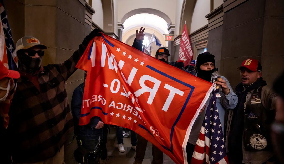 Asalto al Capitolio de EE.UU., Enero 6 de 2021.