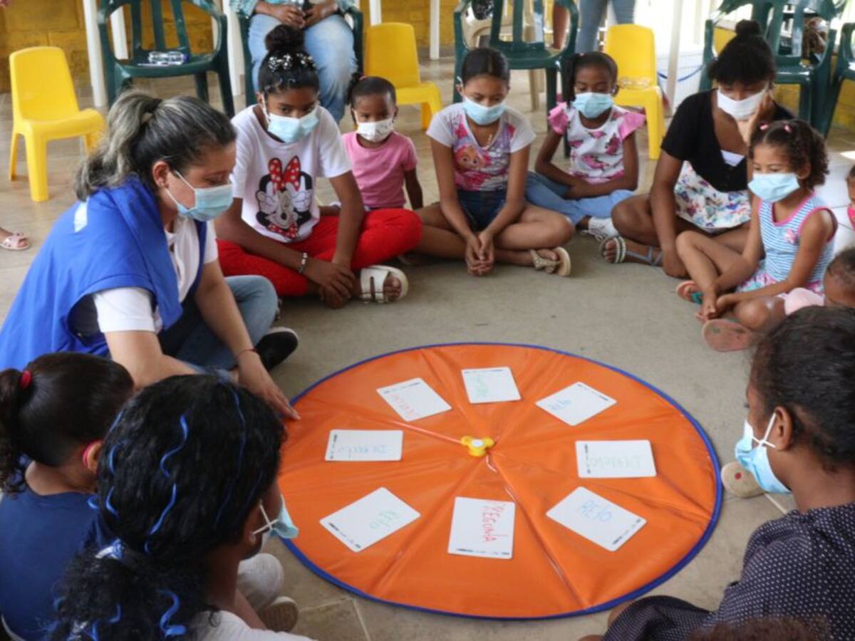 Con juegos y charlas se conmemoró Día Internacional de la Niña en Cartagena